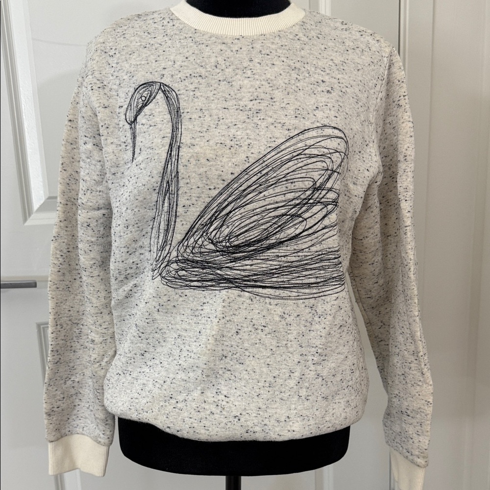 Stella McCartney Sketch Swan Pullover — Women’s S / Kids 14Y
